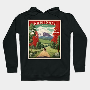 Armidale Australia Vintage Travel Poster Tourism Hoodie